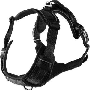 HARNAS BALOU ZWART L 60-85CM 25MM