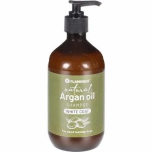 NATUURLIJKE SHAMPOO MET ARGAN OLIE VOOR WITTE VACHT 500ML