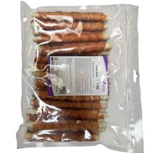 kauwstaafjes met kip 17cm 30 stuks 1 kg